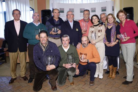 José Luis Rodríguez, Salvador Vega y Eloísa Pérez, vencedores en el Real Club de Golf de Sevilla