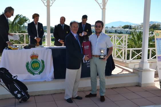 Jacobo Cestino logra el triunfo en el Campeonato de Andalucía de Pitch & Putt para Mayores de 35 años 