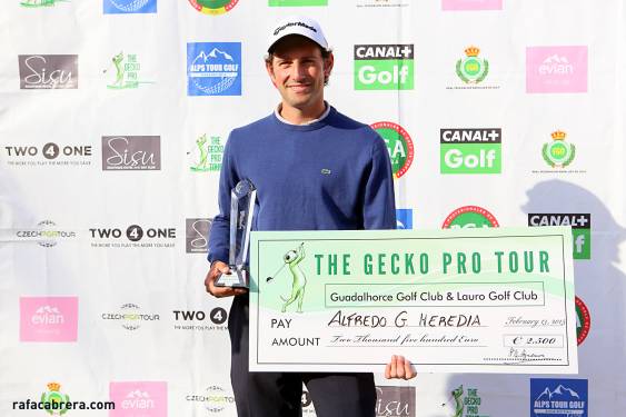 Alfredo García Heredia se impone en The Gecko Pro Tour en Guadalhorce y Lauro Golf