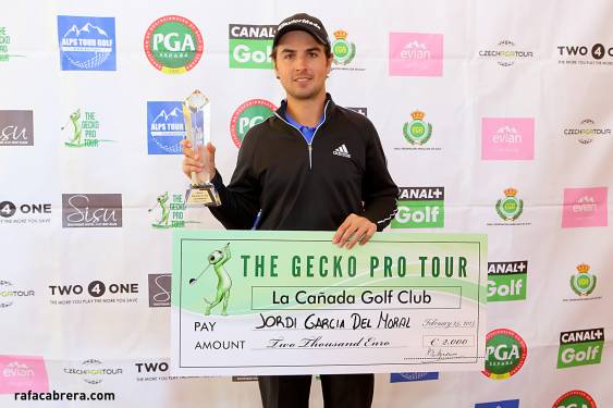 Jordi García del Moral ganador de The Gecko Pro Tour en La Cañada