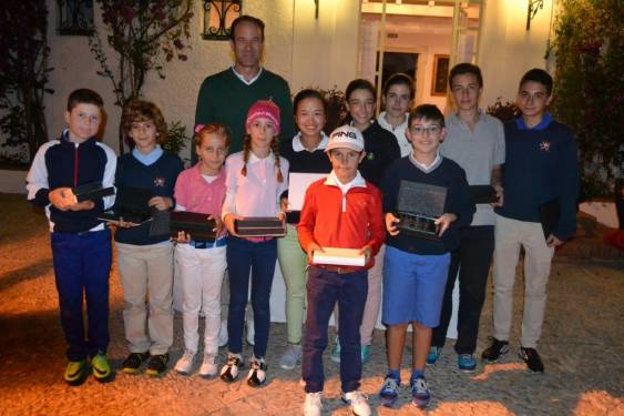 Los Circuitos Juvenil y Benjamín de Andalucía completan su última cita de la temporada en Arcos Golf