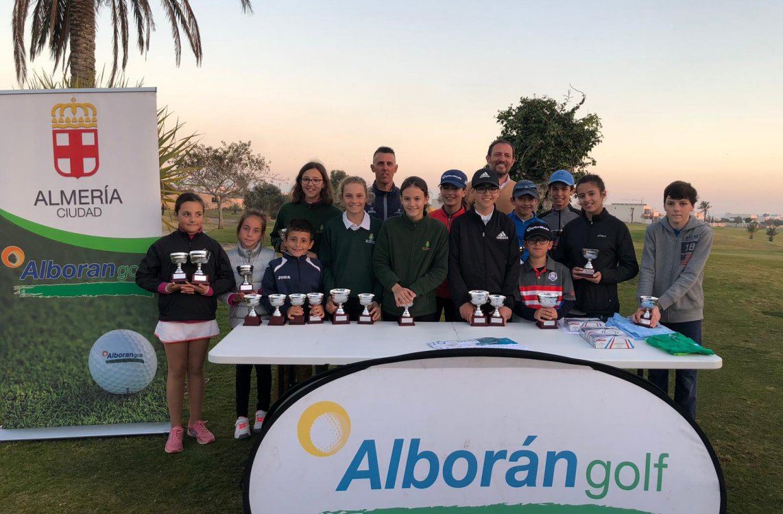Villa Padierna, Alborán Golf y Bellavista inauguran los Circuitos Juvenil y Benjamín de Andalucía 2019