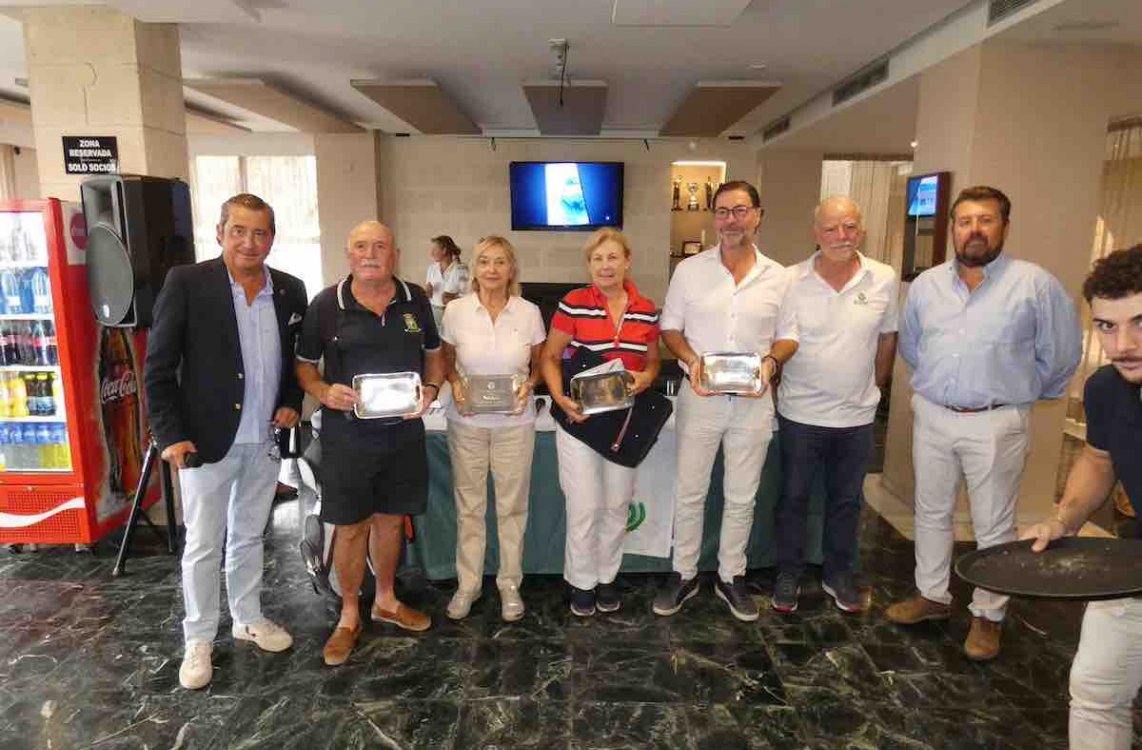El Circuito Senior vive una fiesta en el Granada Club de Golf