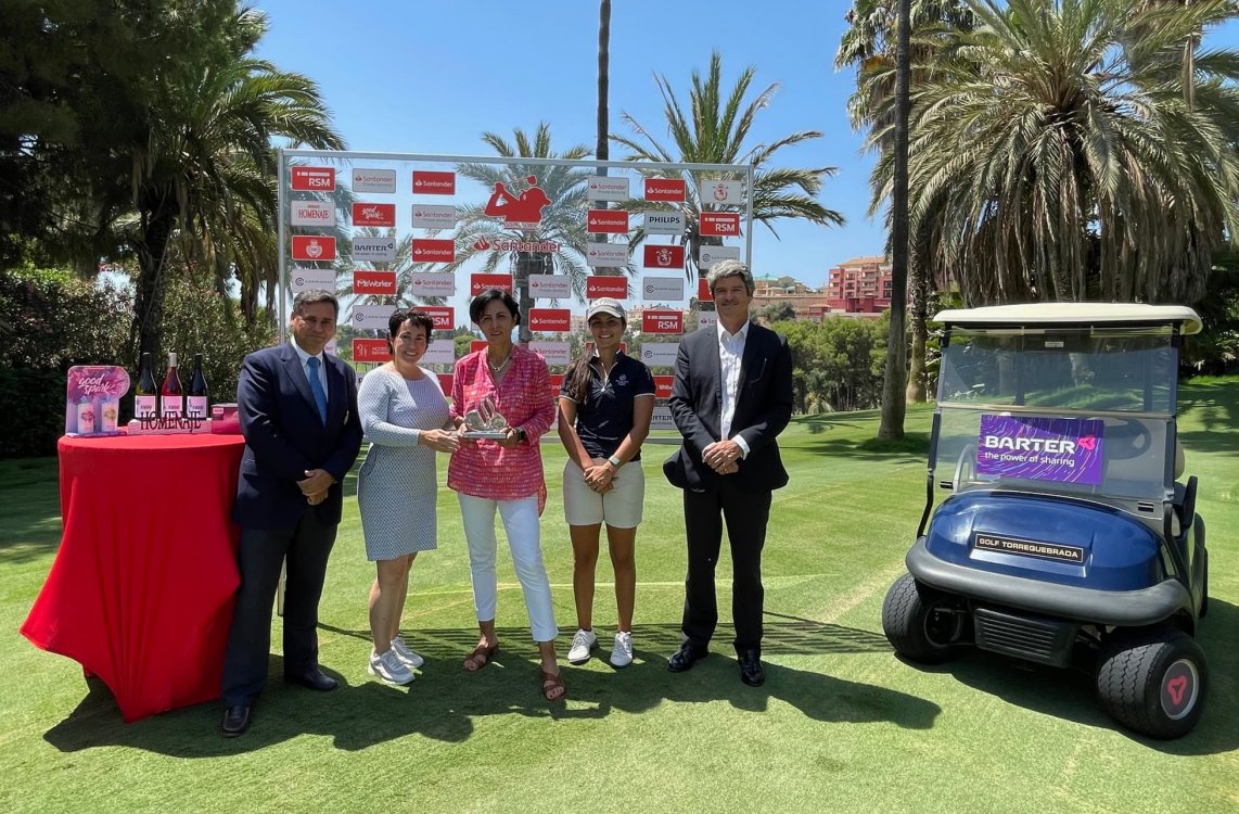 Presentado el Santander Golf Tour LETAS Málaga en Golf Torrequebrada