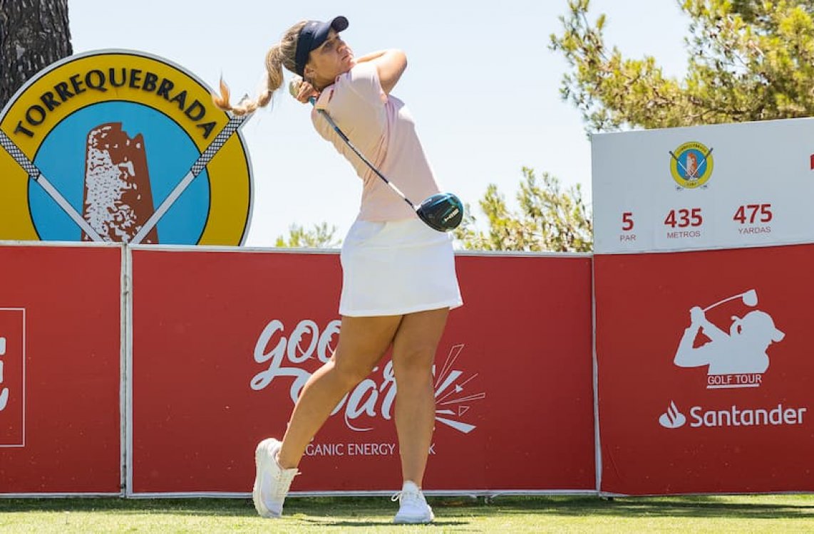 La andaluza Sara Navarro, en el top 10 del Santander Golf Tour LETAS Málaga