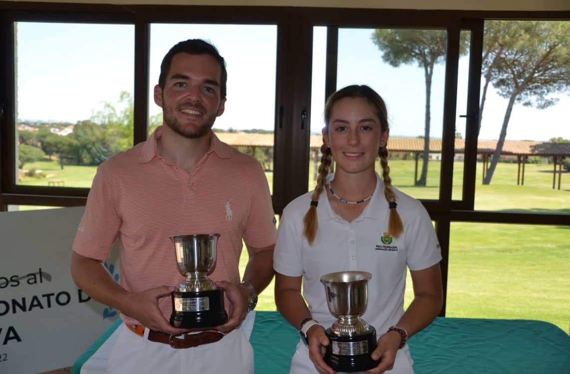 Pablo Heredia y Mar García ganan el Campeonato de Huelva en Bellavista