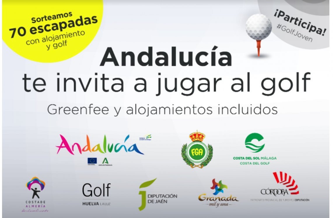 Sorteo: diez nuevos ganadores en la campaña Andalucía te invita a jugar al Golf