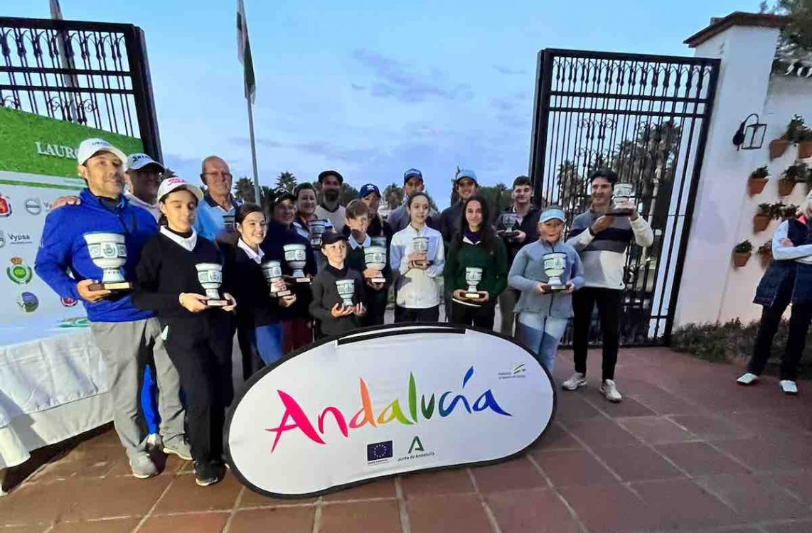 Máxima emoción en los Campeonatos de Andalucía de 2ª, 3ª y 4ª categoría en Lauro Golf