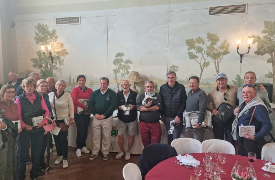 Sherry Golf disfruta del Torneo Senior de Jerez