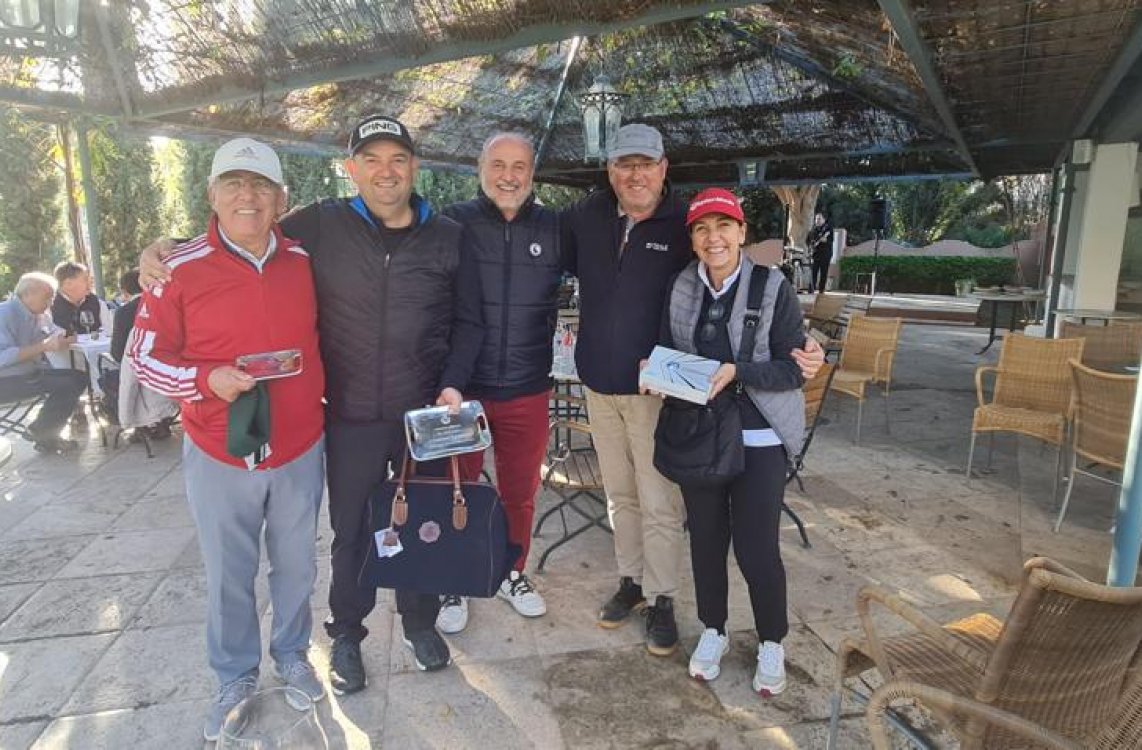 Fiesta en Alferini Golf con el Trofeo Senior de Navidad