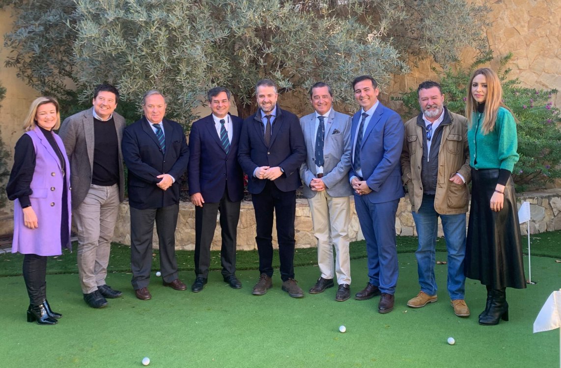 La Real Federación Andaluza de Golf recibe la visita del Partido Popular y le traslada la situación actual e inquietudes del sector