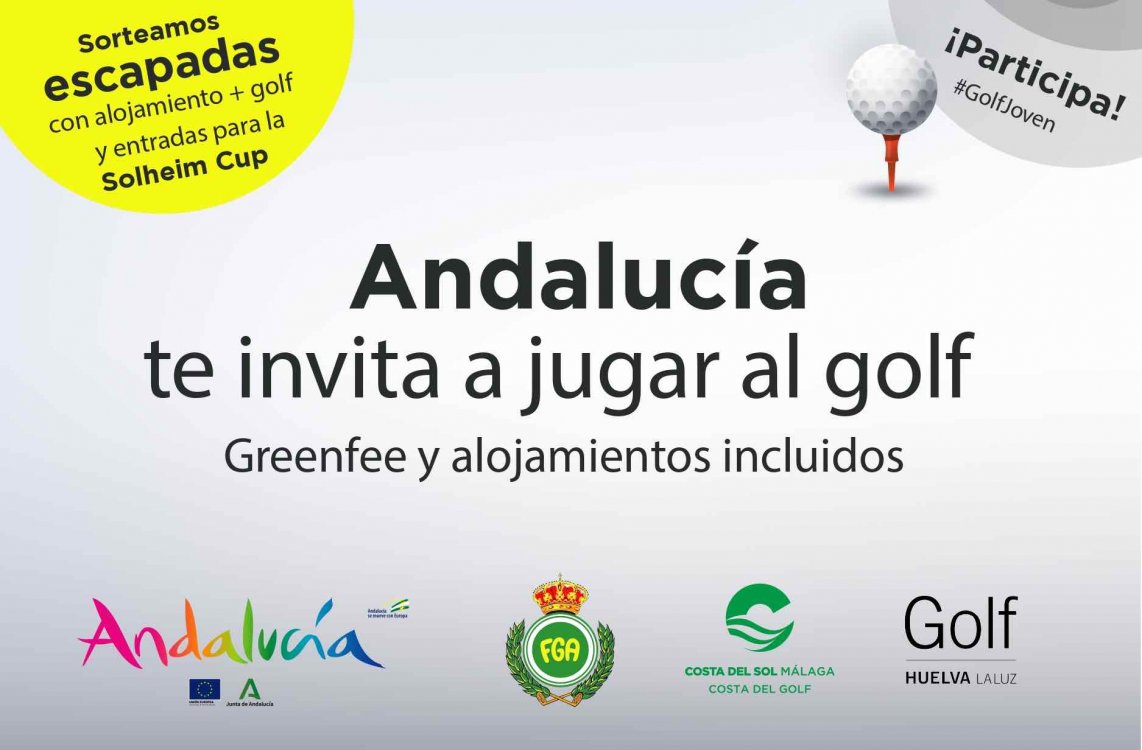 Sorteo: más escapadas de golf por Andalucía y más entradas para la Solheim Cup