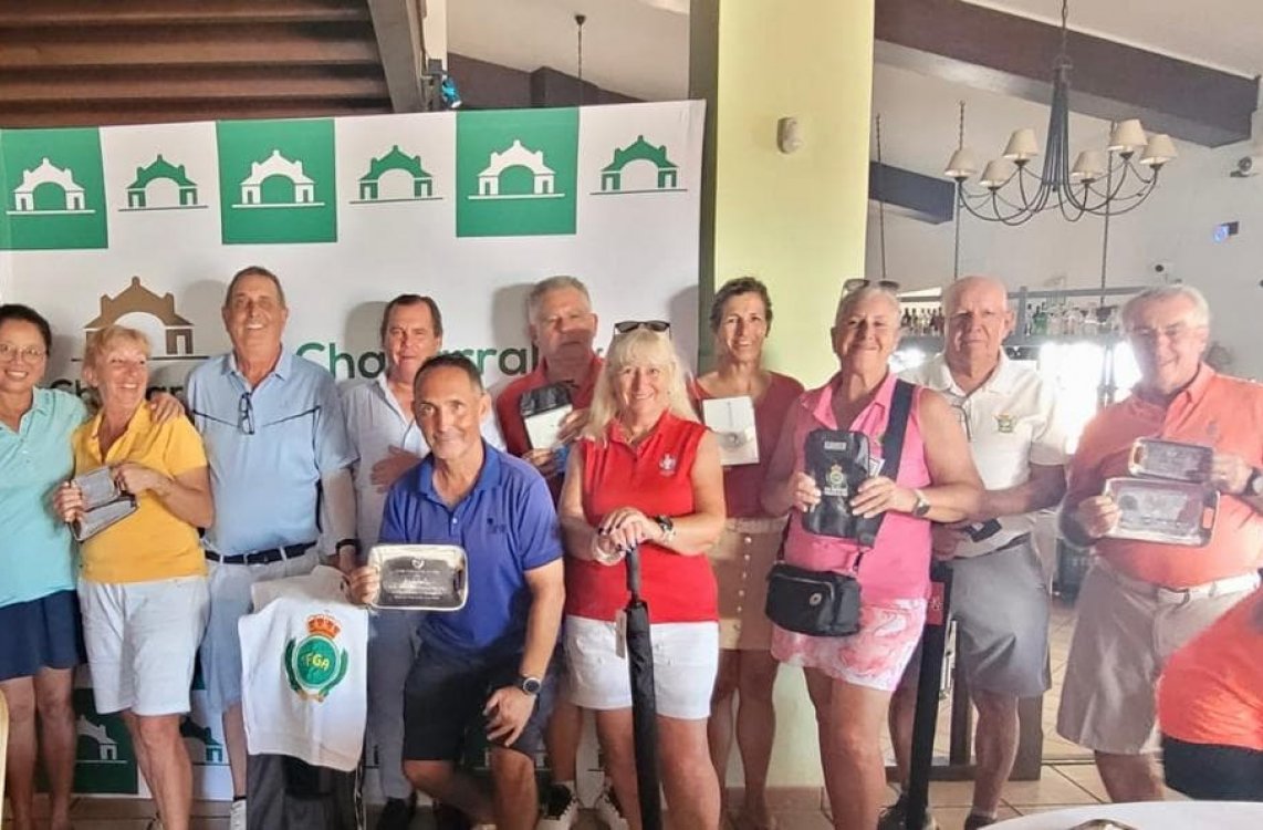 El Chaparral y La Cala Resort disfrutan con el Torneo Senior Costa del Sol Gran Premio Reale Galpe
