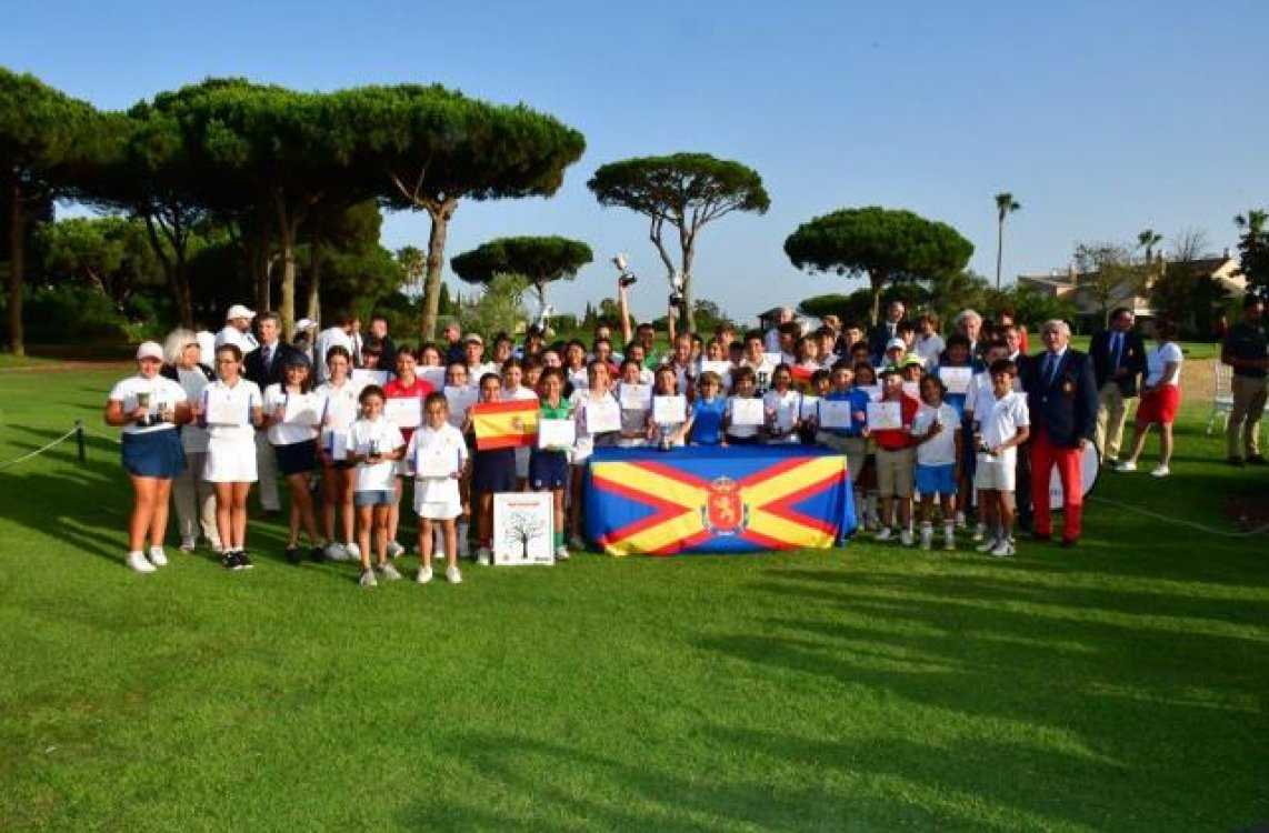Sensacional cosecha del golf andaluz en los Campeonatos de España Infantil, Alevín y Benjamín en Sancti Petri