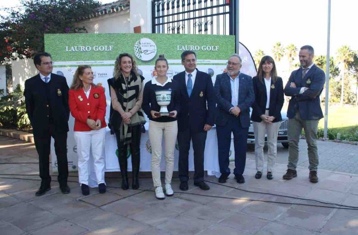 Rocío Tejedo revalida el título de campeona de la Copa de Andalucía en Lauro Golf