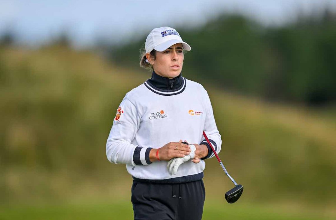 La malagueña Ana Peláez agarra por primera vez la tarjeta del LPGA Tour