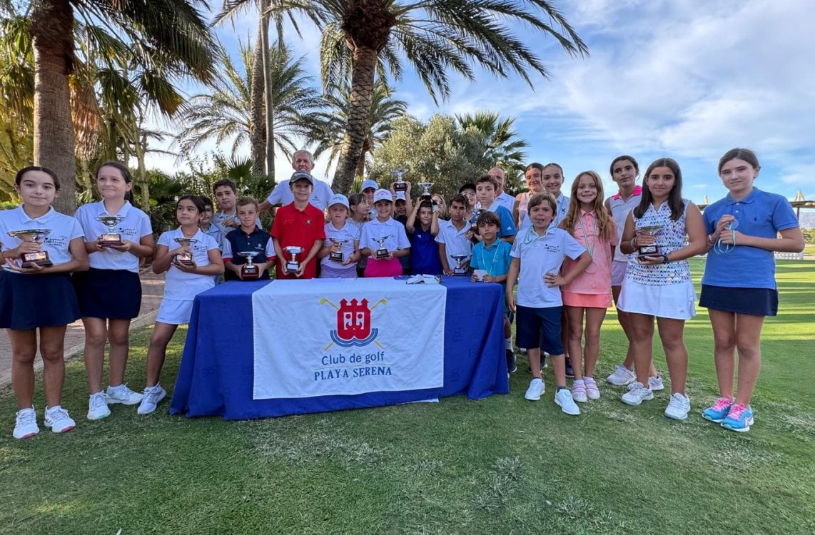 Resultados muy ajustados en el Pequecircuito del Club de Golf Playa Serena