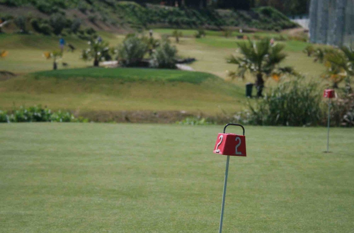 Los Carrere mandan tras la primera jornada del Campeonato de Andalucía Dobles Pitch & Putt