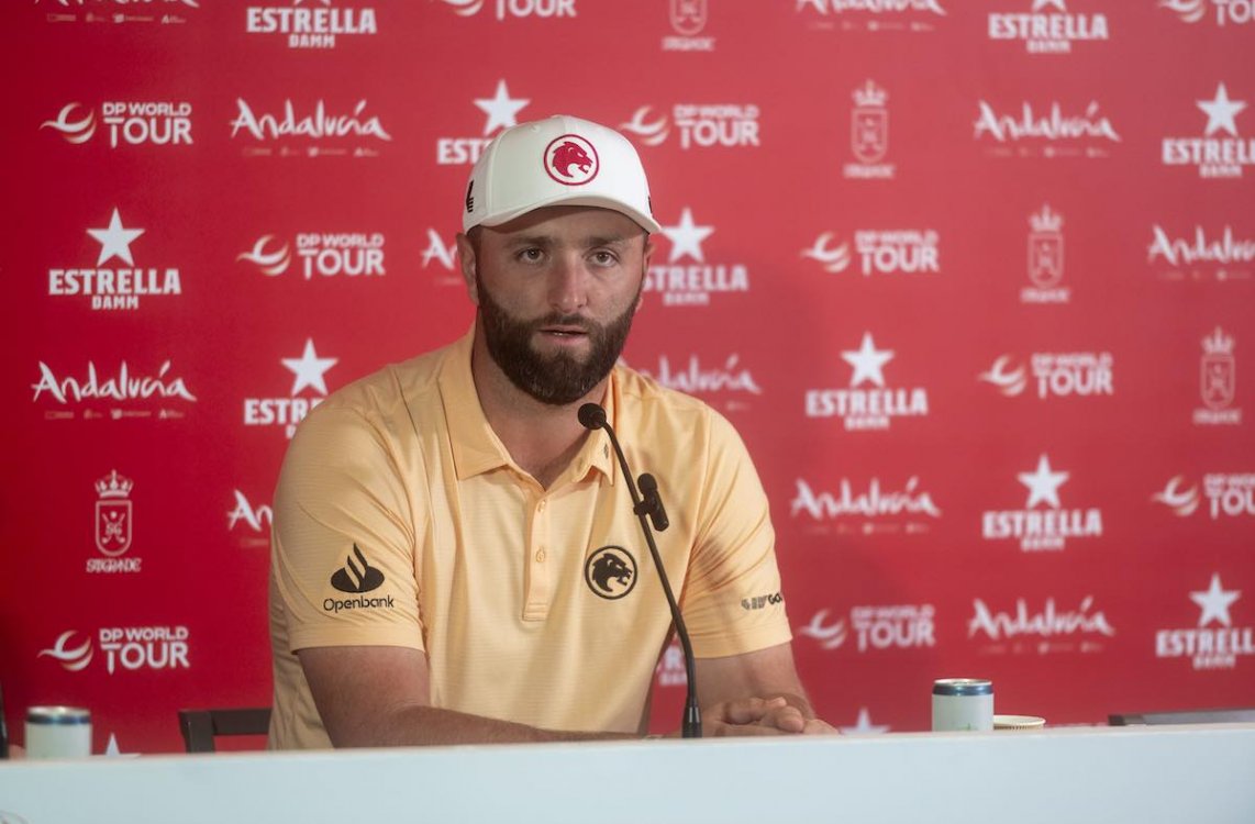 Jon Rahm, como en casa en Sotogrande