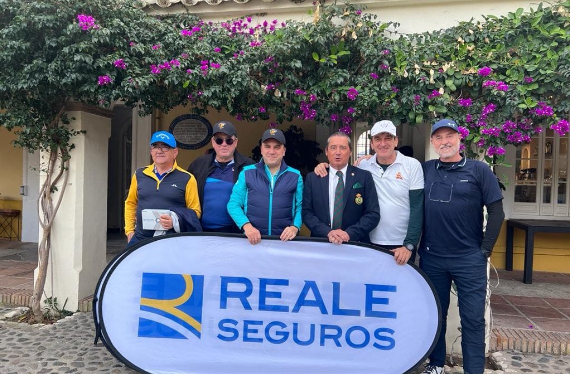 Éxito de participación y juego en el Torneo Senior Málaga Gran Premio Reale Galpe