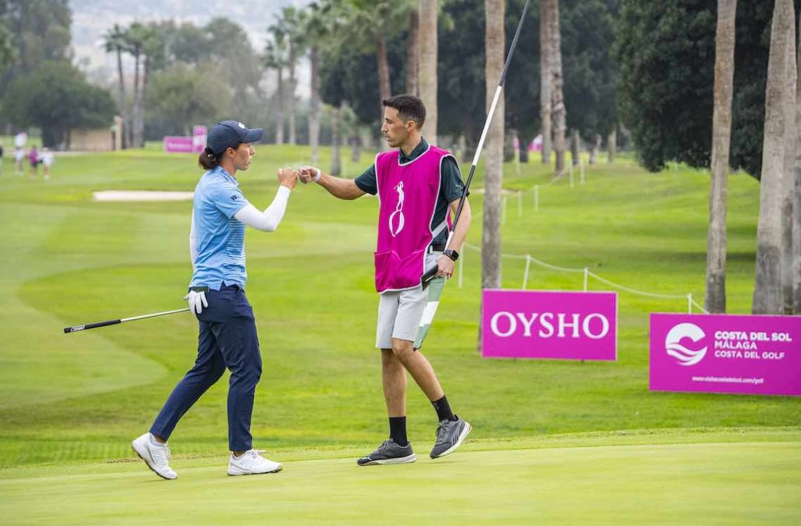 Carlota Ciganda toma el mando en el Andalucía Costa del Sol Open de España