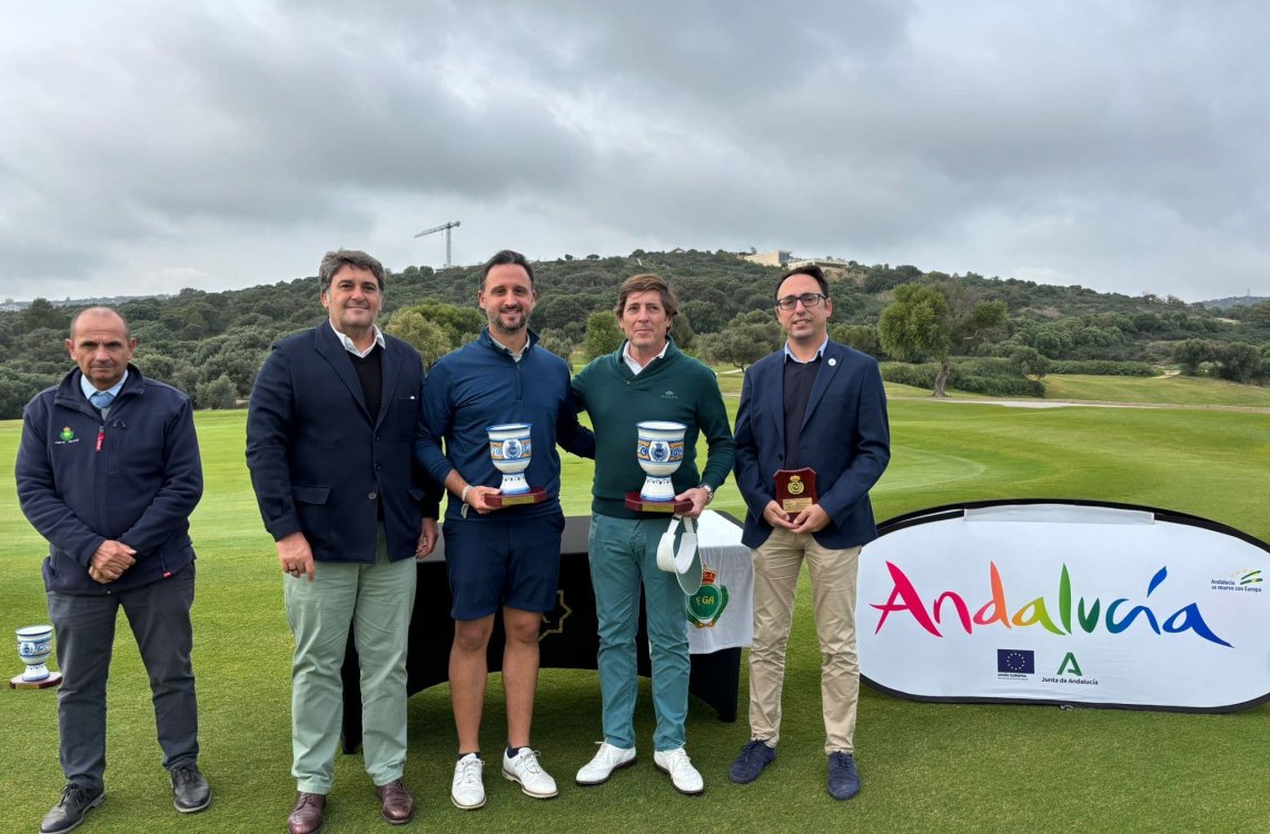 Jacobo Cestino y Minna Kaarnalahti se imponen en los Campeonatos Individuales de Andalucía Mid Amateur