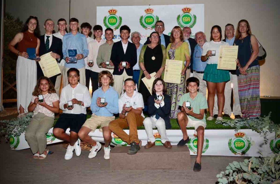 La Real Federación Andaluza de Golf celebra su tradicional Entrega de Honores