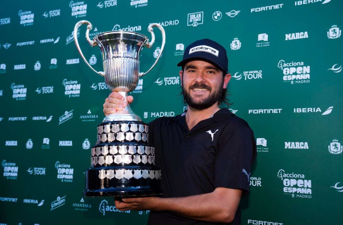 Ángel Hidalgo rubrica una obra maestra ganando el Acciona Open de España