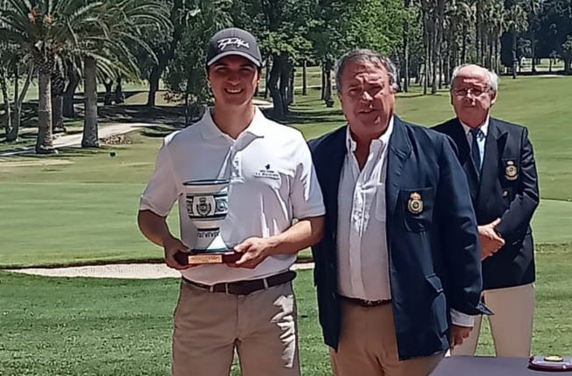 Adrián Mata conquista la Copa de Andalucía Mid Amateur en el Real Club de Golf Guadalhorce