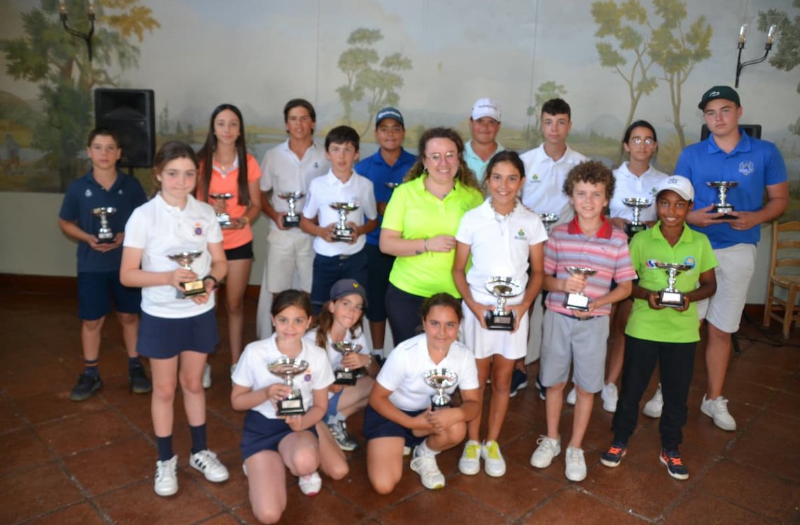 Una exhibición y máxima igualdad en el Circuito Cadete, Infantil, Alevín y Benjamín en Sherry Golf