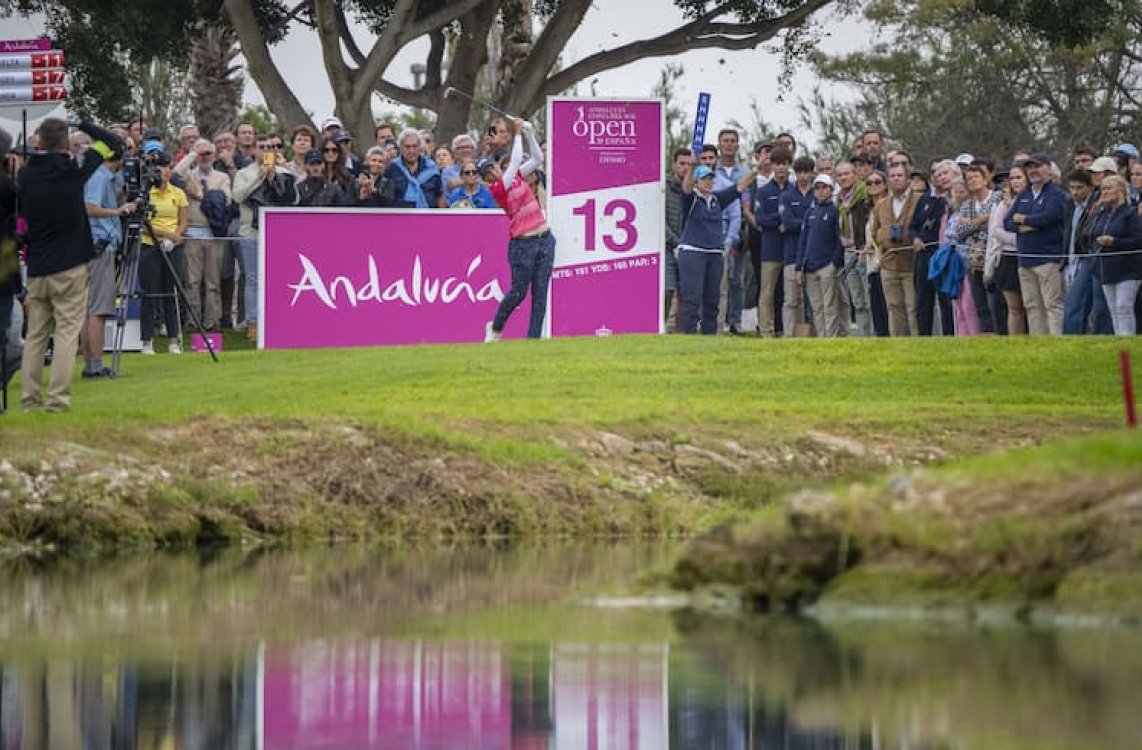 Carlota Ciganda toca el cielo en el   Andalucía Costa del Sol Open de España   presented by Oysho