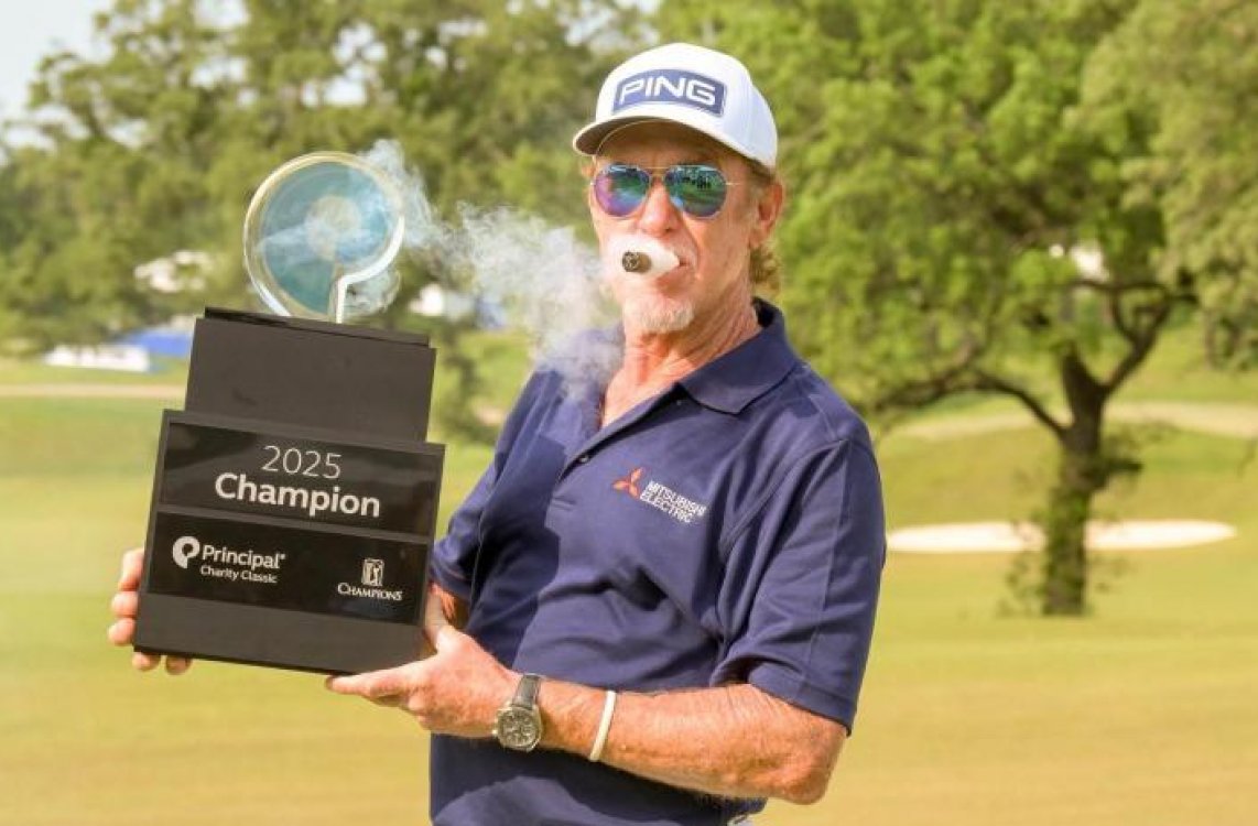 Miguel Ángel Jiménez canta su decimosexta victoria en el Champions Tour