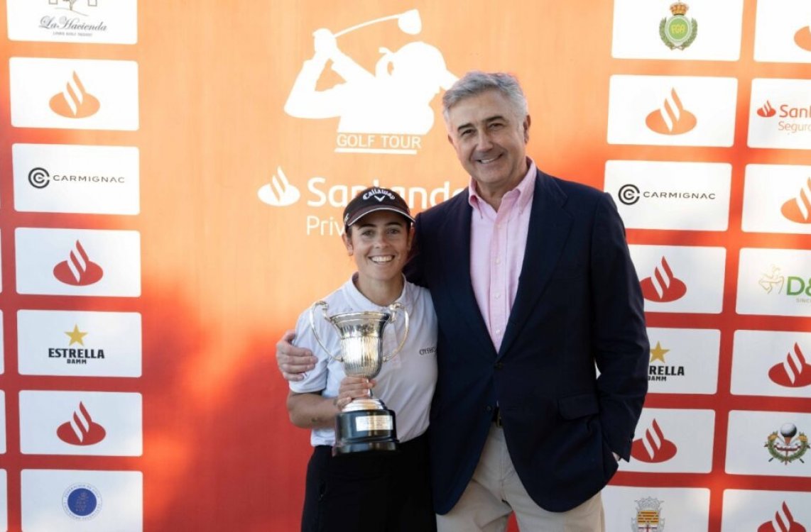 Ana Peláez, bicampeona del Santander Campeonato de España de Profesionales Femenino en La Hacienda Links Golf Resort
