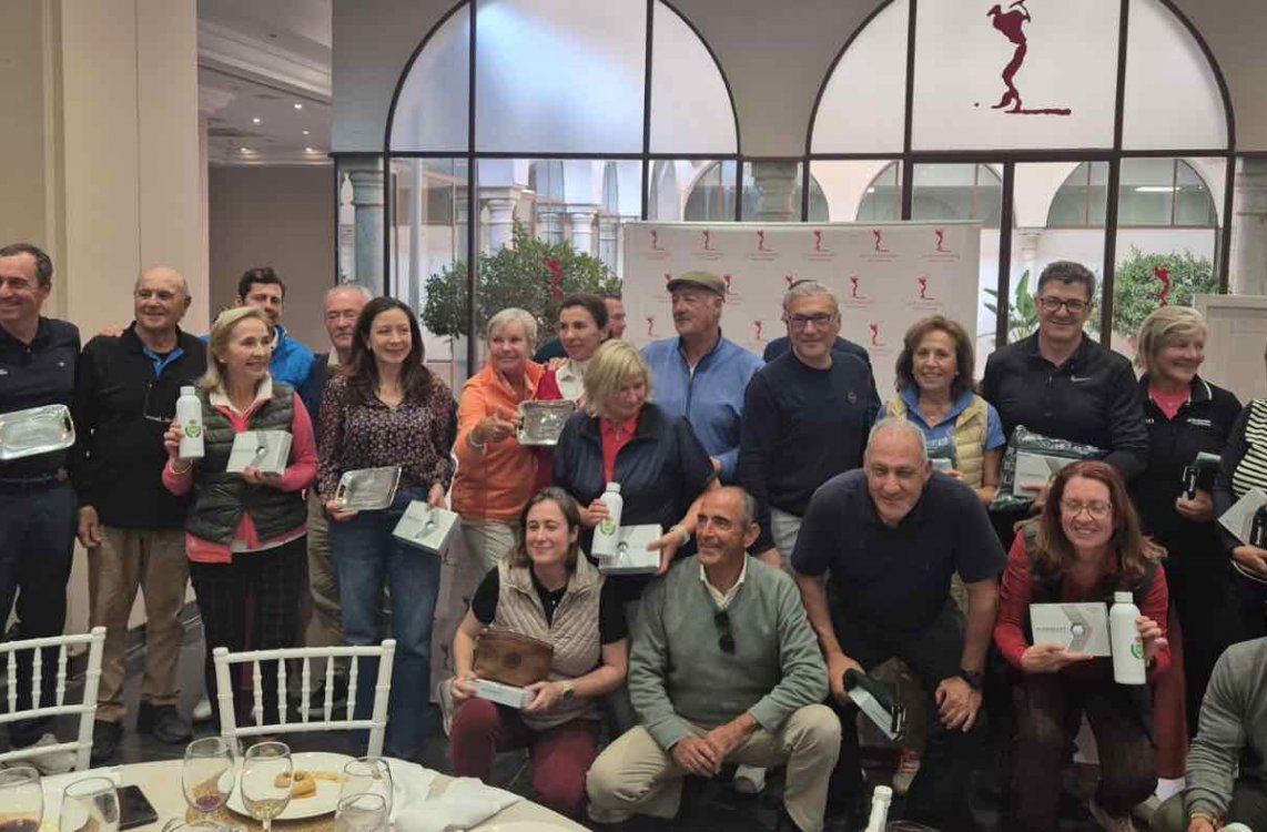 Zaudín Golf celebra el Torneo Senior de Sevilla con buenos resultados y un magnífico ambiente