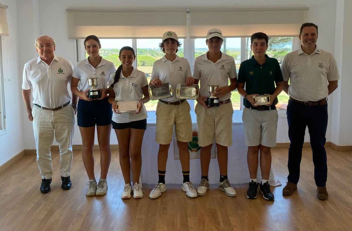 Julia Moreno y José Miguel Bernal, campeones de Andalucía Match Play Sob 16