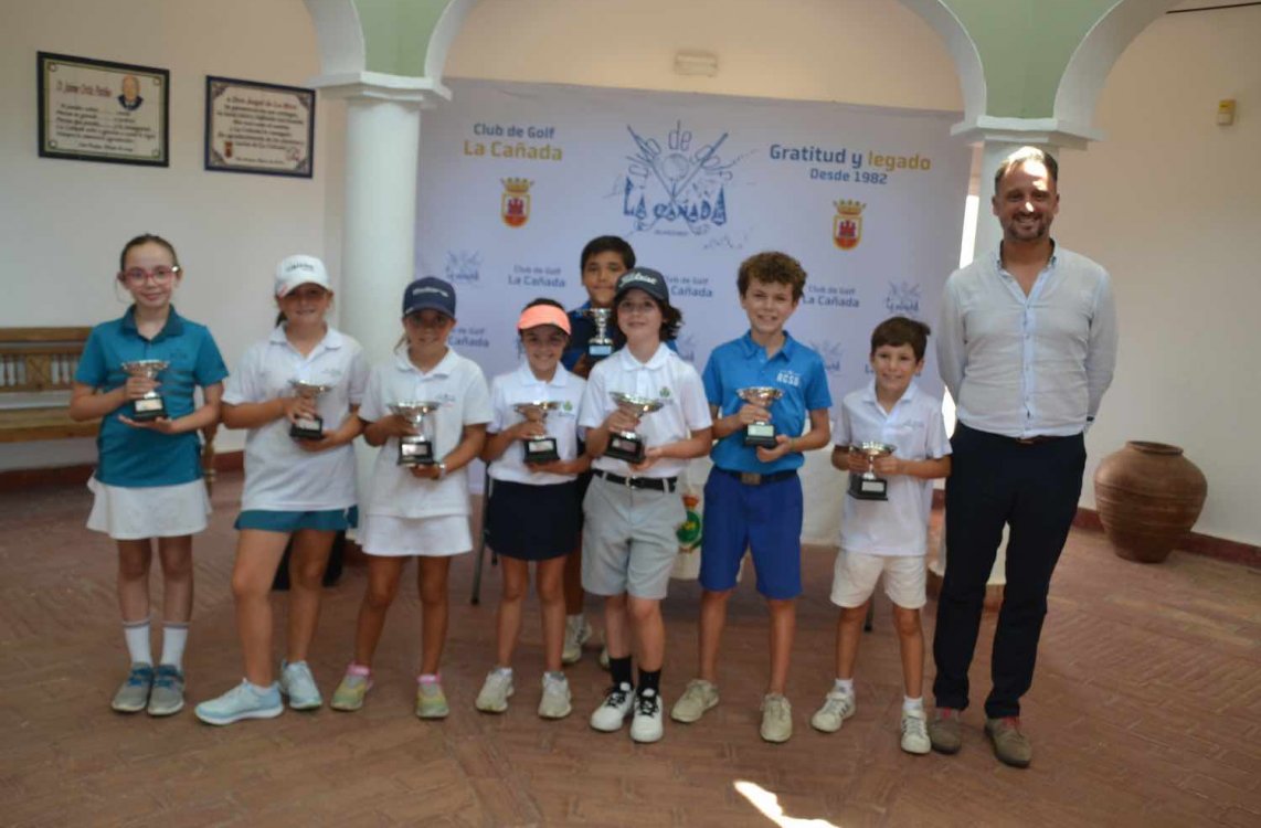 Impresionante vuelta de golf de Dmitrii Elchaninov en el Gran Premio Alevín y Benjamín de La Cañada