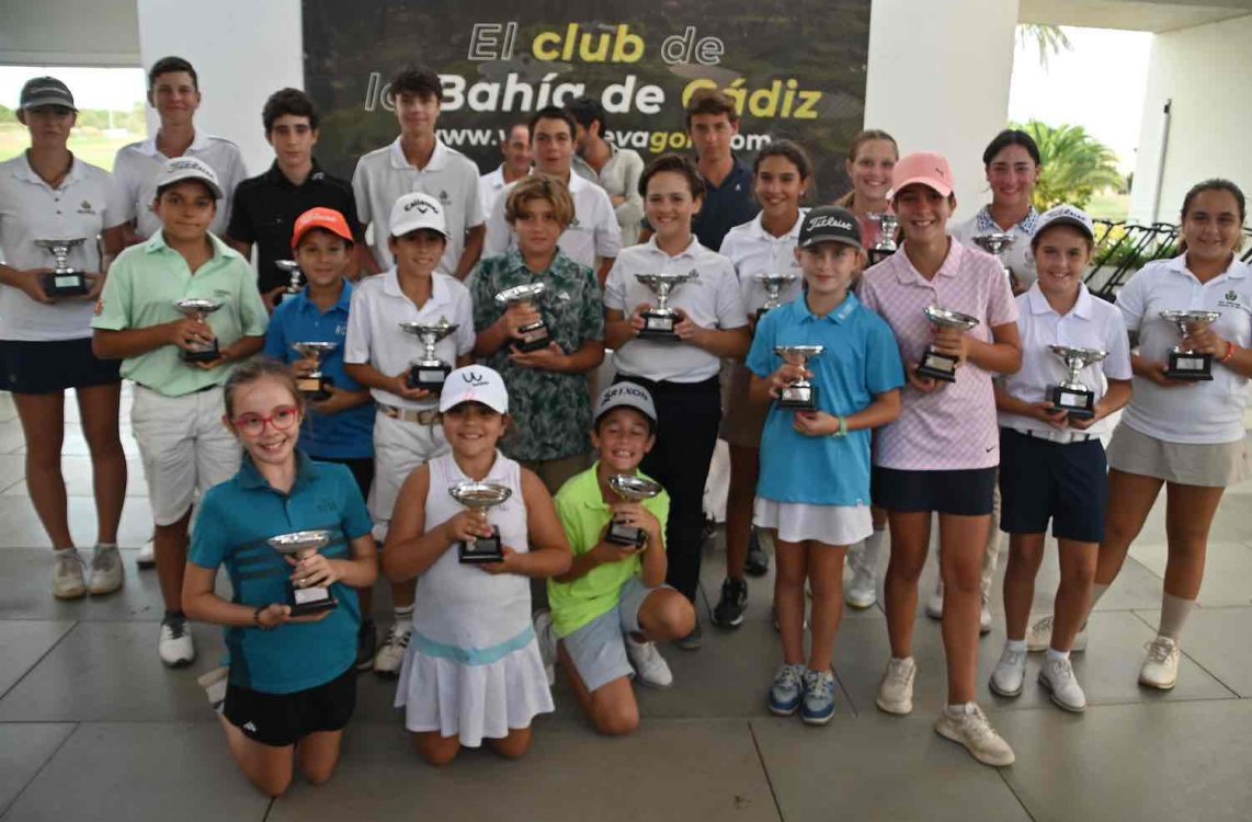 Grandes actuaciones en Villa Nueva Golf Resort en una nueva cita del Circuito Juvenil de la Zona Occidental