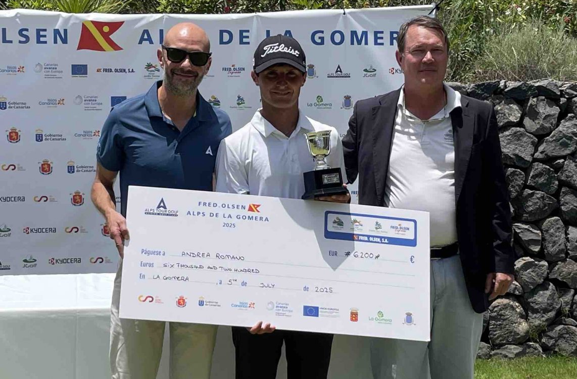 Álvaro Quirós se queda a las puertas de la victoria en el Alps Tour La Gomera Álvaro Quirós se queda a las puertas de la victoria en el Alps Tour La Gomera