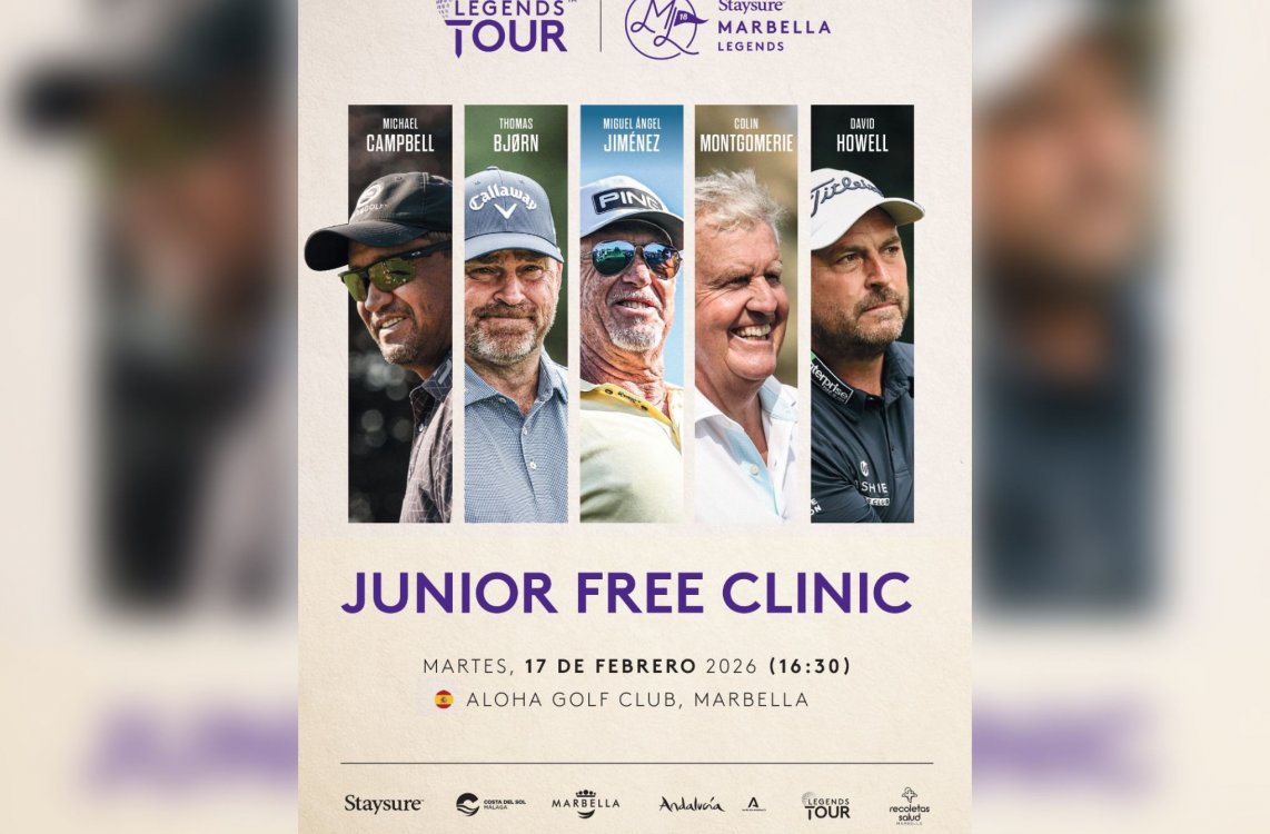 Cuenta atrás en Andalucía para la disputa del Staysure Marbella Legends en Aloha Golf Club