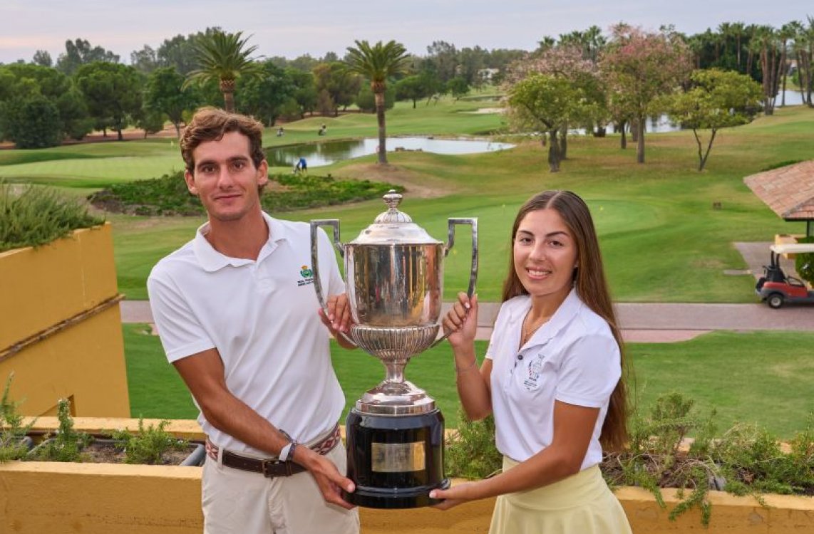Pedro Alonso-Morgado y Julia Gil se adjudican la Copa Maestranza en el Real Club Sevilla Golf