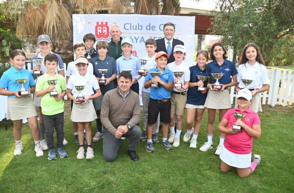 Playa Serena disfruta con el talento de los más jóvenes en el Gran Premio Alevín y Benjamín