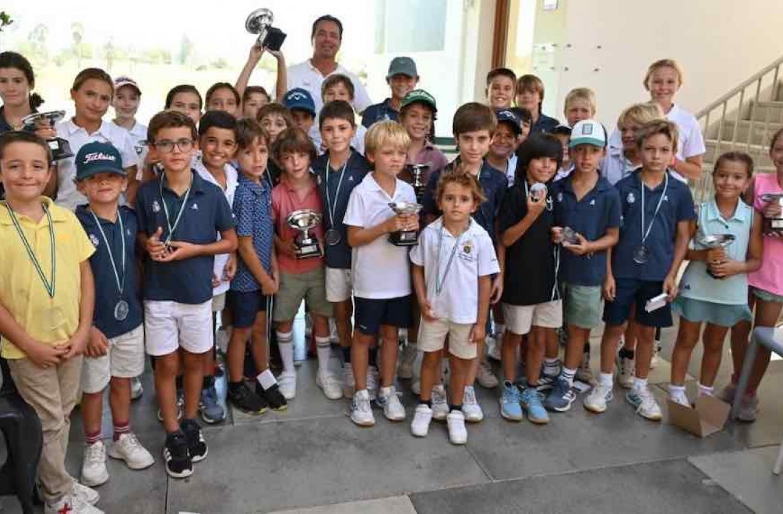 El Pequecircuito de Andalucía deja ocho ganadores en Villa Nueva Golf Resort