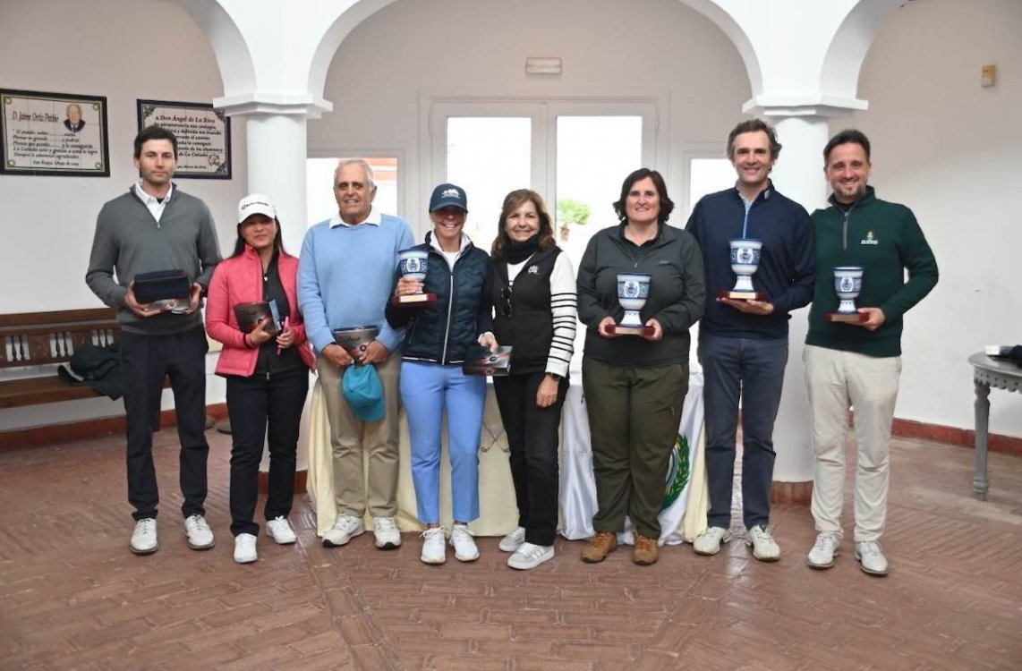María Murillo y Felipe Fernández se imponen en el arranque del Circuito Mid Amateur en La Cañada