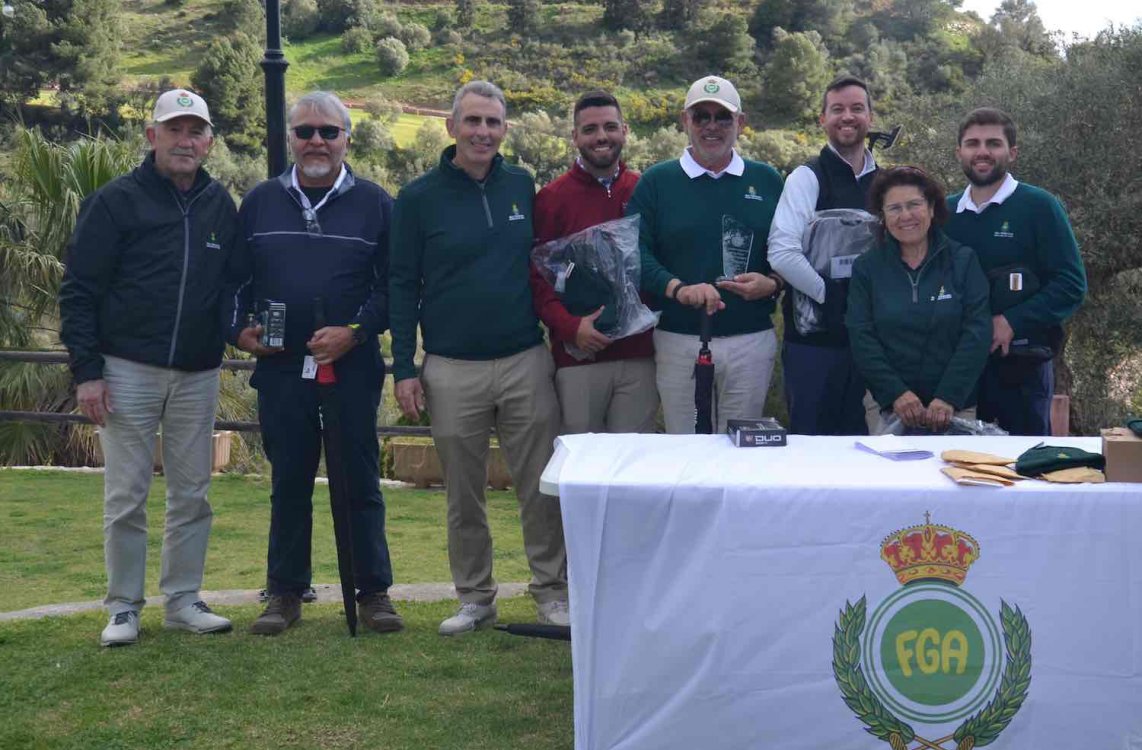 Juan Soler Espinosa se impone en la III Prueba Puntuable de Pitch & Putt de la RFGA en Alhaurín Golf
