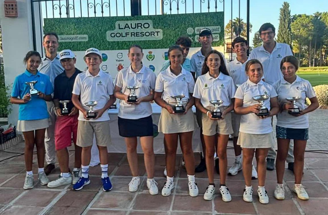 Marcus Latt y Alejandra Gil destacan en el Circuito Juvenil y Benjamín de Lauro Golf