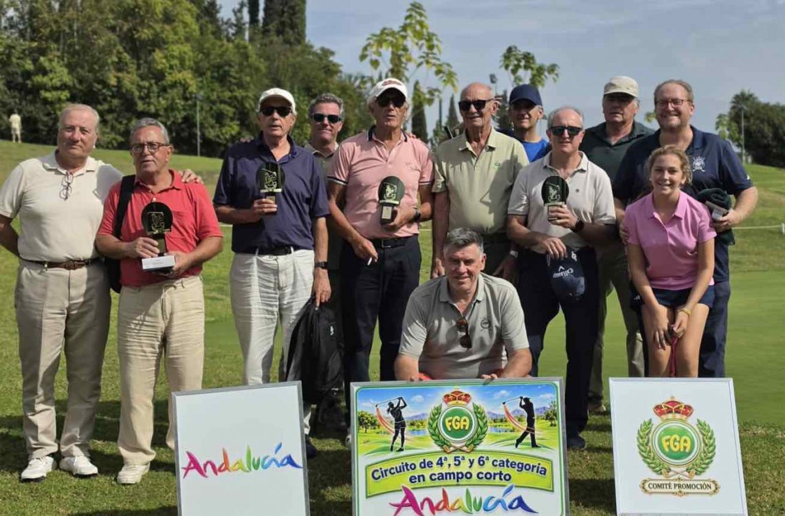 Juan Bellido, Manuel Montero y Manuel Romero se imponen en Arruzafa Golf